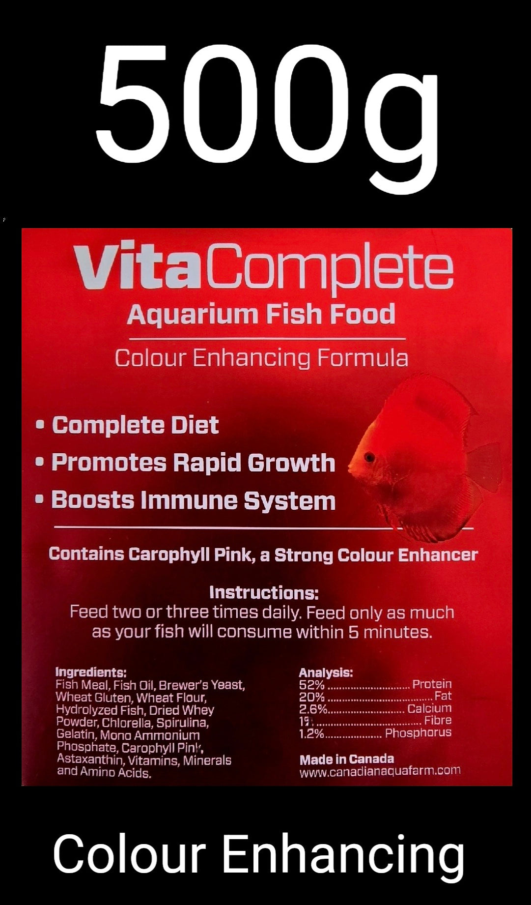 VitaComplete Colour Enhancing Aquarium Fish Food