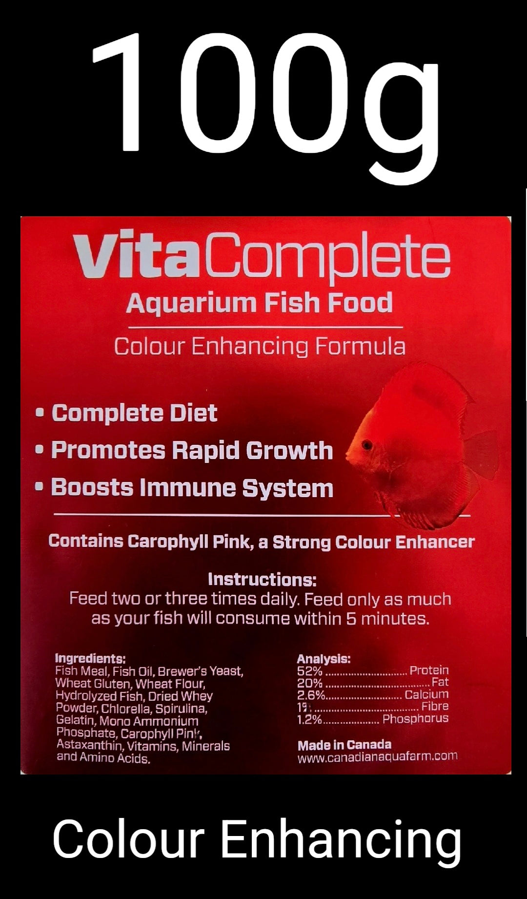 VitaComplete Colour Enhancing Aquarium Fish Food