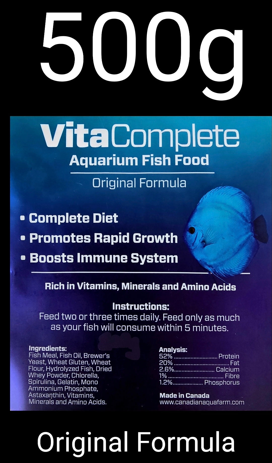 VitaComplete Original Aquarium Fish Food